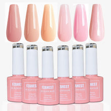 FZANEST Builder Base in a Bottle For Nails Kit,Gel Nail Polish Rubber Base Gel For Nails Set,Brush on Builder Base Gel,Elastic Rubber Base Coat,5 in 1 Strengthen/Extension Gel Polish