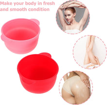 Lurrose 2pcs Silicone Waxing Bowl Wax Warmer Replacement Folding Silicone Wax Pot Hair Remover Machine for Hair Remover Machine Home Waxing