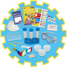 Galt Rainbow Lab - Explore & Discover Childrens Science Kit - 12 Science Experiments for Kids, Colourful Crystals - STEM Toys & National Curriculum Compatible - Gifts for Boys & Girls Ages 5 +