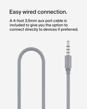 Belkin SoundForm Mini Kids Wireless Headphones with Built-In Microphone, 30H of Playback Time, & Fun Stickers - Over-Ear Headsets for Online Learning, School, Travel, iPhone, iPad, Galaxy - Pink