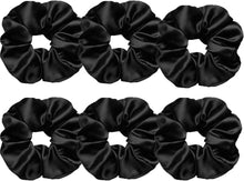 6 Pack Hair Scrunchies Elastic Hair Bands for Women Girls Soft Hair Ties Ponytail Hair Accessories for Girls and Ladies