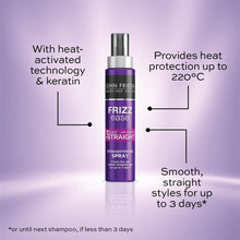 John Frieda Frizz Ease 3 Day Straight Semi Permanent Styling Spray, 100 ml