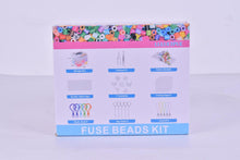 LULUETPUE Fuse Beads Kit,10000PC 5MM Melty Beads Set, Iron Melting Beads Craft Kit with Pegboards,Ironing Paper and Chain Accessories, Arts and Crafts Set for Kids Boys Girls Christmas Birthday Gift