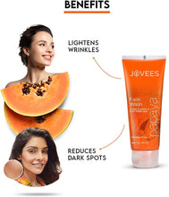 Jovees Face Wash, Papaya, 120ml