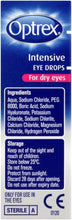 Optrex Intensive Eye Drops 10ml