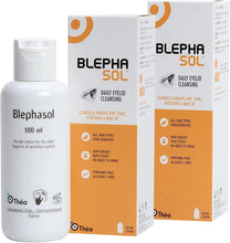 2 x Blephasol Micelle Lotion 100ml  for Daily Hygiene of Sensitive Eyes  Cleanses and Removes Dirt, Tears Secretions and Make-up