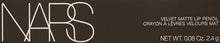 Nars Velvet Matte Lip Pencil - Let's Go Crazy