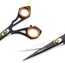 Luxury Professional 6" Hairdressing Barber Scissors Set Hair Cutting Thinning Shears with Adjustable Screw for Men and Women