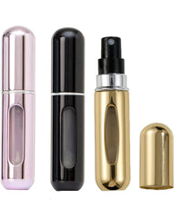 KAYZON Refill Perfume Bottle, Perfume Atomiser 5ml Travel Refill Perfume Bottle Mini Portable Perfume Spray Bottles Empty Toner Atomizer Bottle for Purse Handbag Pocket Luggage (3Pcs)