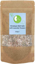 Himalayan Bath Salts with Lavender Flowers by Busy Beans (500g)