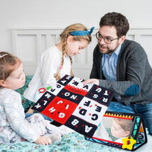 Inbeby Baby Tummy Time Mirror Toys, Baby Toys 0-6 Months, Tummy Time Pillow High Contrast Black and White Newborn Toys, Infant Toys 0 3 6 Months with Play Activity Cinrkle Mat