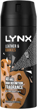 Lynx Collision Leather + Cookies Body Spray For Men 150ml