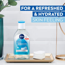 NIVEA Hydra Skin Effect Micellar Water (400ml), Effective Yet Gentle Waterproof Make-Up Remover, Cleansing Water Made with Pure Hyaluronic Acid and Micellar Technology