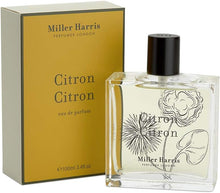 Miller Harris Citron Citron Eau de Parfum for Men & Women (Unisex)  Herbaceous Citrus Scent  Natural Raw Materials & Vegan  No Phthalates or Artificial Colours - For Day & Evening Use - 100ml