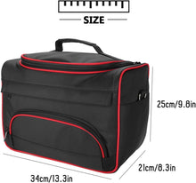 Esenlong Hairdressing Bag, Large Capacity Barber Case Multi-function Portable Hairdressing Kit Bag Makeup Travel Home Hair Stylist Hairdresser Toolbags for Business Travel and Home Storage