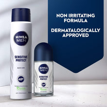 NIVEA MEN Sensitive Protect Anti-Perspirant Deodorant Spray (250ml), Men's Deodorant with 48H Sweat and Odour Protection, Antiperspirant for Men with Chamomile Extracts
