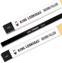 King Leonidas Beard Pencil Filler for Men (Black), Water-Resistant Beard Liner Pen for Marking & Detailing Patchy Beards, Mens Beard Shaper & Definer, Facial Hair Darkener for Natural Look