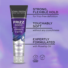 John Frieda Frizz Ease Dream Curls Defining Crme 150ml, Smoothing, Hydrating And Defining Cream Curly And Wavy Hair