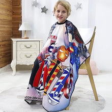 DOKKIA KIDS Barber Cape Haircut Hair Cutting Children Toddler Boys Girls Hairdressing Salon Styling Cloth Apron Cover Gown