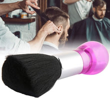 Neck Duster - Hair Sweep Brush, Barber Hair Cleansing Neck Face Duster Hair Dusting Brush (Color : Pink)