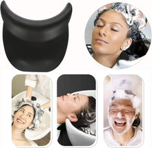 Gel Neck Rest Cushion,Salon Spa Silicone Shampoo Bowl Gripper Hair Washing Sink Neck Rest Cushion