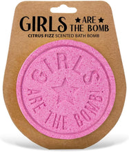 H&H Personalised Scented Bath Bombs - Girls are The Bomb