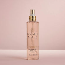 Grace Cole Vanilla Blush & Peony Refreshing Hair & Body Mist Fragrance Spray 250ml - Essential Oils - Vegan - Made In England