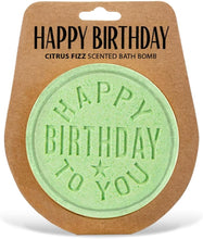 H&H Personalised Scented Bath Bombs - Happy Birthday