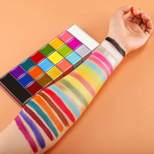 20 Colors Face Painting - Face Body Paint Palette Kit for Adult/Professional Tattoo Painting Art, Halloween Party Cosplay Makeup Fancy Dress Adult Painting