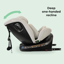 My Babiie i-Size 360 Spin Baby Car Seat  Top Tether, ISOFIX, Birth to 12yrs (40-150cm), R129, ERF, Group 0+/1/2/3, Rotating 360 Swivel, MBCSSPINTT - Grey Melange