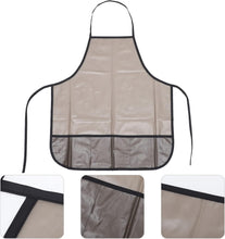 KALLORY Barber Apron Clear Hairdressing Capes Oilproof Hair Dye Cape Wai Cloth Ripple Hair Dyeing Apron Haircut Cloak Hair Styling Cape Hair Cape for Barber Home Dark Grey