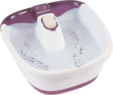 HoMedics Bubblemate Foot Spa and Massager with Keep Warm Function, Soothing Soak Massage Nodes, Bubble Turbo Strip, Pedicure Pumice Stone