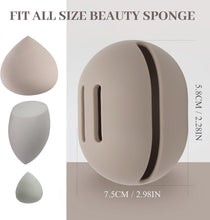 PalProt Makeup Sponge Holder Silicone Beauty Blender Holder Double-sided Breathable, Beauty Blender Case Lightweight & Portable, Make up Sponge Case Fit All Sponges,Beauty Sponge Stand Travel-friendly