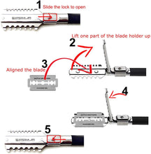 Hair cutting comb, razor comb, double sided hair razor comb (Xperia - JP1)