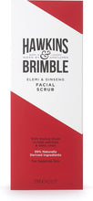 Hawkins & Brimble Mens Facial Scrub 125 ml - Walnut & Almond Pre Skin Face Exfoliator For Men  Pre Shave Lotion