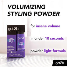 Got2b Powder'ful Volume Unisex Root Hair Styling Powder, For Instant Volume and Root Boost, Vegan, 10g