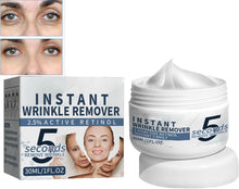5 Seconds Wrinkle Remover,Instant Anti-Aging Face Cream,5 Seconds Retinol Anti-Wrinkle Cream,Rapid Wrinkle Repair Cream,Wrinkle Remover Instant Firmly Face Cream,5 Seconds Anti Wrinkle Face Cream 30G