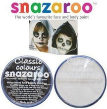 Halloween SNAZA Roo Black & White Water Based Face & Body Paint Fancy Dress Kit