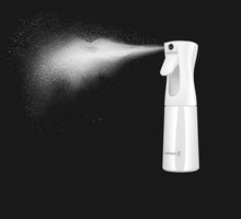 LSAIFATER Spray Bottle for Hair, Continuous Water Mist Trigger Sprayer for Hair Styling, Plants, Cleaning (160ml, White)