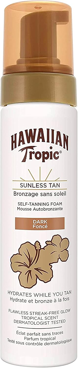 Hawaiian Tropic Dark Self Tanning Foam 200ml