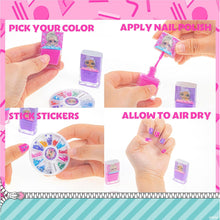 L.O.L Surprise! 10 Pcs Backpack Makeup Set for Kids  Makeup Kit Includes Lip Gloss, Nail Polish & More  Gifts for Ages 3 & above by Townley Girl