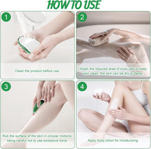 KNOWOM Crystal Hair Eraser,Reusable Magic Painless Hair Eraser for Women, Washable Crystal Hair Remover for Arms Legs