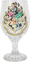 Hogwarts Crest Colour Change Drinking Glass - Officially Licensed Harry Potter Goblet for Wine Cocktails and Cold Beverages, Novelty Harry Potter Themed Party Decoration Gift 330ml ,11oz  Paladone