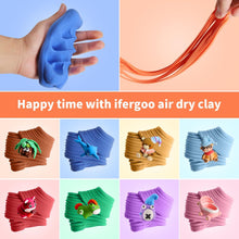 CiaraQ Air Dry Clay - 36 Colors Air Dry Ultra Light Magic Clay, No-Toxic Modeling Clay & Dough, Creative Art DIY Kids Art Crafts, Best Gift for Boys & Girls