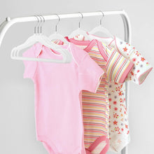 MangoKit Non-Slip Kids Velvet Hangers, Ultra-Slim Space Saving Baby Velvet Coat Hangers,360 Degree Rotatory Hook,Sturdy Baby Clothes Hangers 30 Pack (28cm,White)