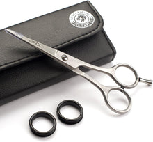 Hairdressing Scissors - Salon Professional 4.5 Inch Beard Hair Cutting Scissors - Lifetime Satisfaction Guarantee