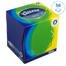 Kleenex facial tissue Box 8825 - soft, strong and absorbent - 12 x 56 (672 facial tissues) white, 3-ply, fragrance-free