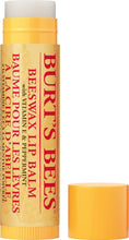 Burt's Bees Lip Balm Beeswax, Moisturising Lip Balm With Vitamin E & Peppermint Oil, 100% Natural Origin, 4.25g