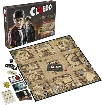 Hasbro Gaming, Clue: Wizarding World Harry Potter Edition Family Board Game for 3 to 5 Players, for Boys and Girls 8+ Years Old, Multicolour, Gifts for Kids and Adults