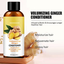 Ginger Shampoo and Conditioner Sets - Hair Growth Shampoo - Scalp & Hair Strengthening - Fluffy Hair Shampoo for Thinning Hair - Nourishing Hair Care